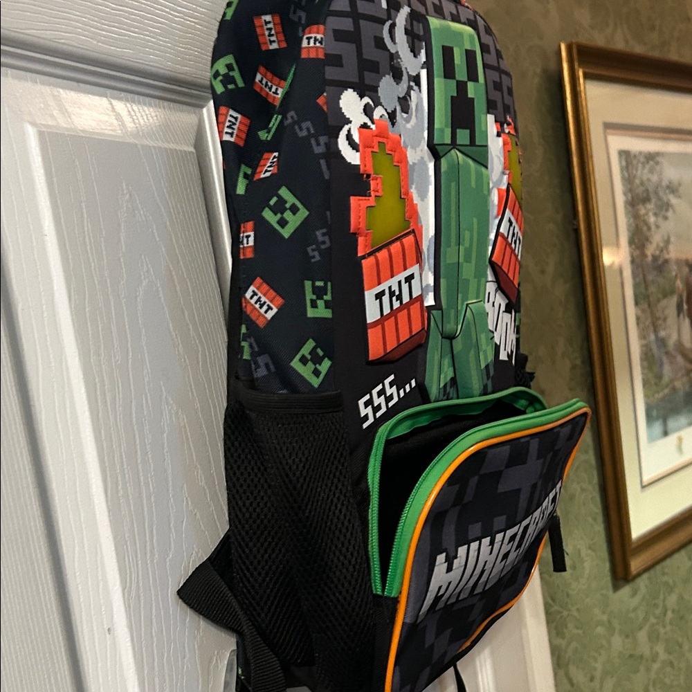 Minecraft Tnt Light Up Backpack - image 5